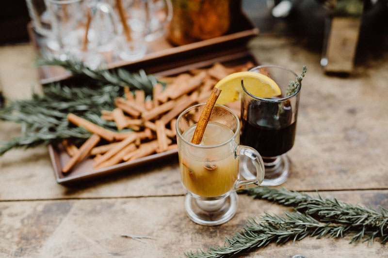 Mixed holiday drinks your corporate team could learn to make online from a mixologist.